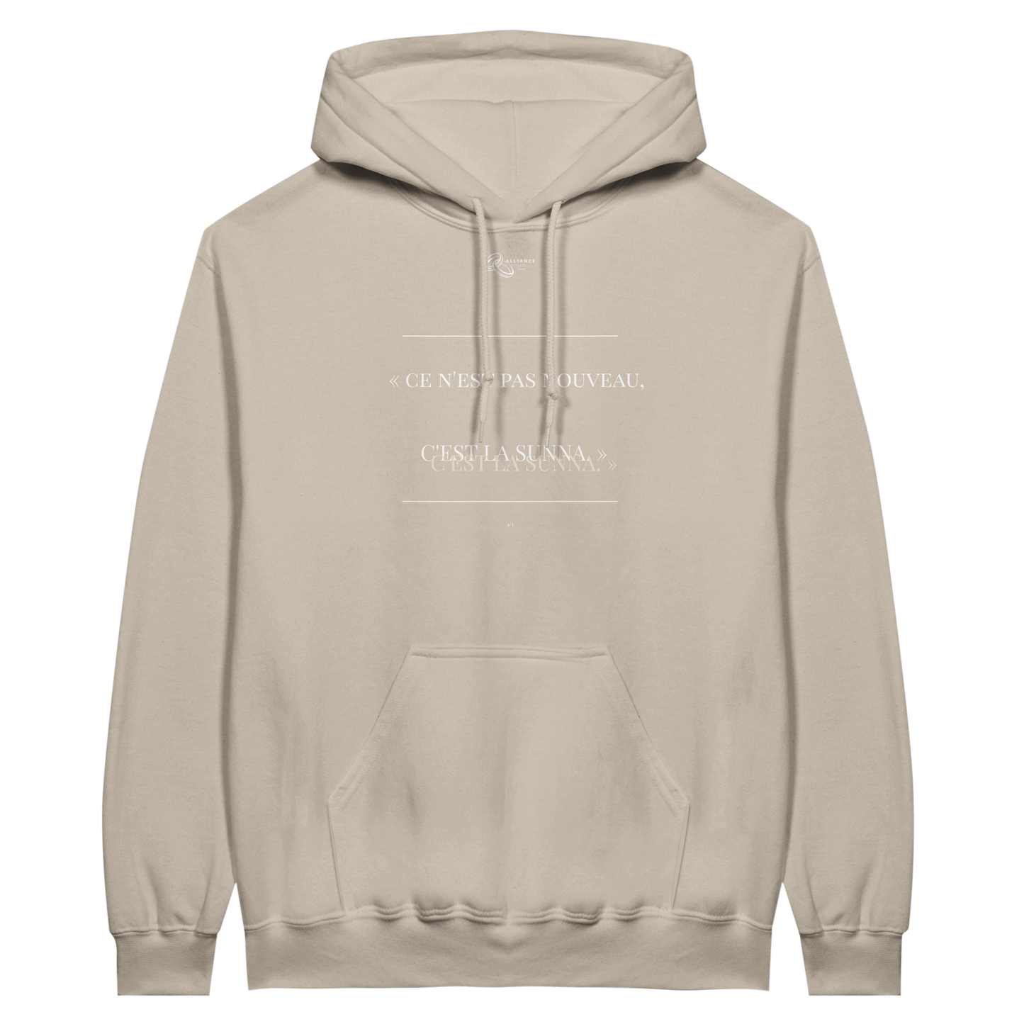 LE SWEAT AS-SAHARĀʼ | COLLECTION "05.08.25" | Alliance & Désaveu® 4/1 Beige | LIMITED