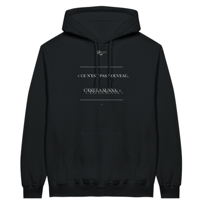 LE SWEAT IBRÂHÎM 60:4 | COLLECTION "05.08.25" | Alliance & Désaveu® 2/1 Noir | LIMITED