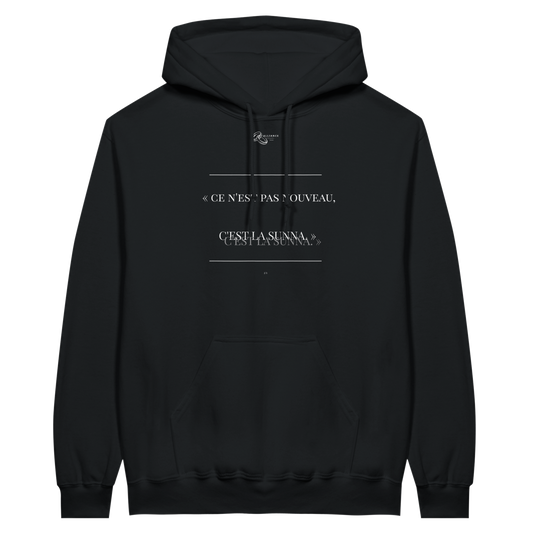 LE SWEAT IBRÂHÎM 60:4 | COLLECTION "05.08.25" | Alliance & Désaveu® 2/1 Noir | LIMITED