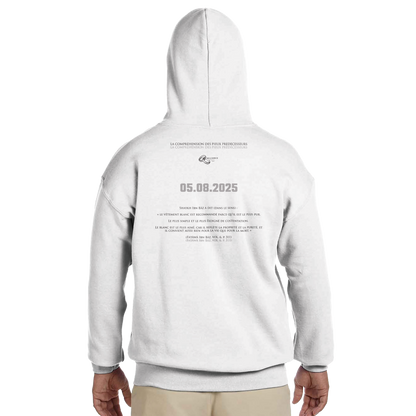 LE SWEAT AS-SUNNAH | COLLECTION "05.08.25" | Alliance & Désaveu® 3/1 Blanc | LIMITED