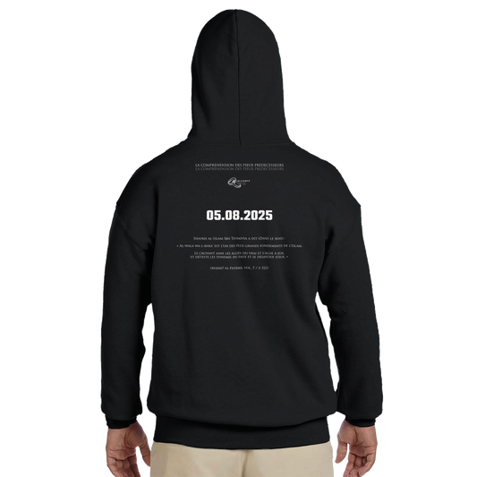 LE SWEAT IBRÂHÎM 60:4 | COLLECTION "05.08.25" | Alliance & Désaveu® 2/1 Noir | LIMITED