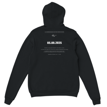LE SWEAT IBRÂHÎM 60:4 | COLLECTION "05.08.25" | Alliance & Désaveu® 2/1 Noir | LIMITED